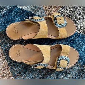 Sézane Jade Mules - Saffron Size US 10